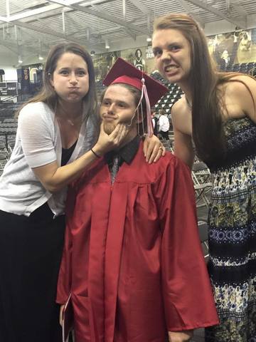 Isaac graduated high school