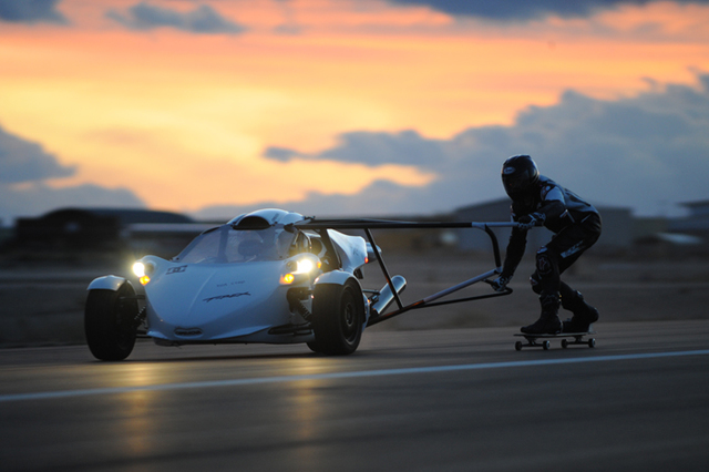 Danny Way Beats Landspeed Record