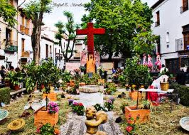 Day of the cross in Granada