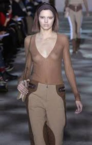 Desfiló en la semana de la Mode de NY para muchas empresas