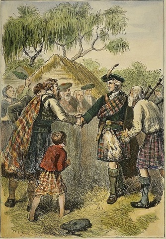 Highland scots arrive