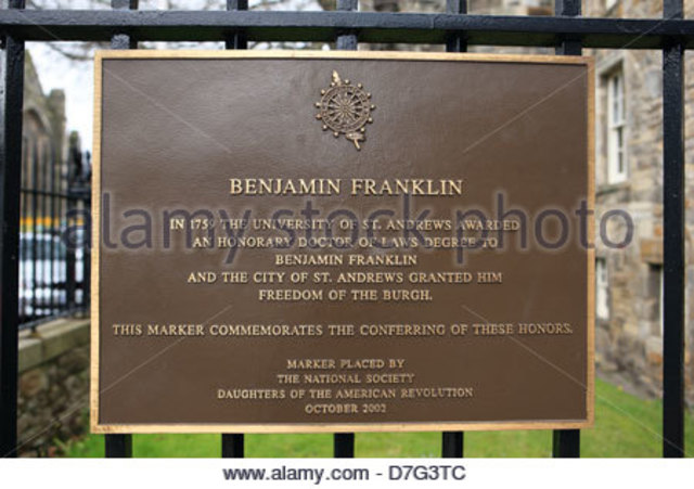 Receives honorary of doctor of laws