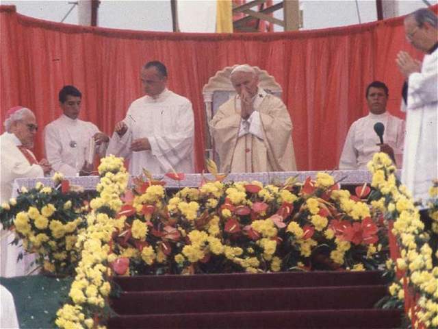 Visita del papa a Colombia