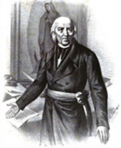 Francisco Hidalgo crosses Atlantic and helped found the mission College of Santa Cruz de Queretaro