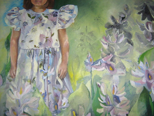 Posar para una pintura