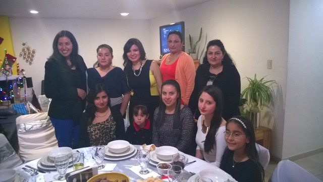 Mavidad con la familia de mi papá