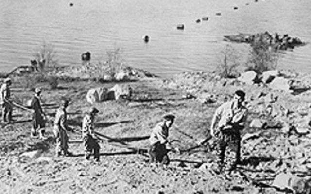 Primer cable transatlántico de comunicaciones TAT-1