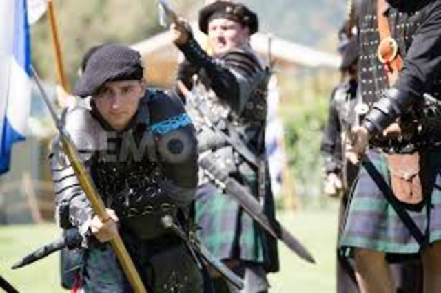 Highland Scots Arrive