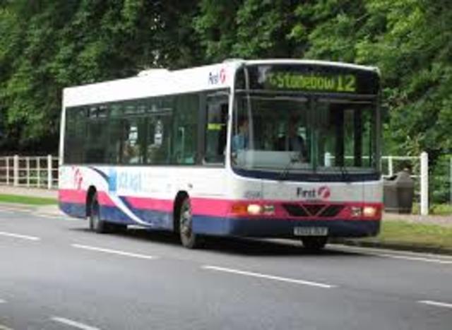 first public bus
