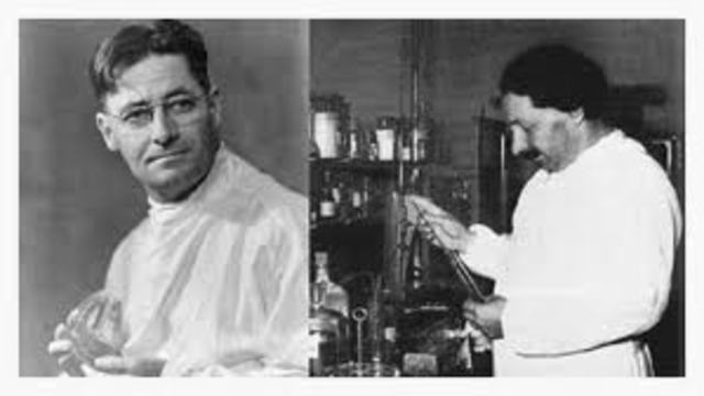 Howard Florey y Ernst Chain