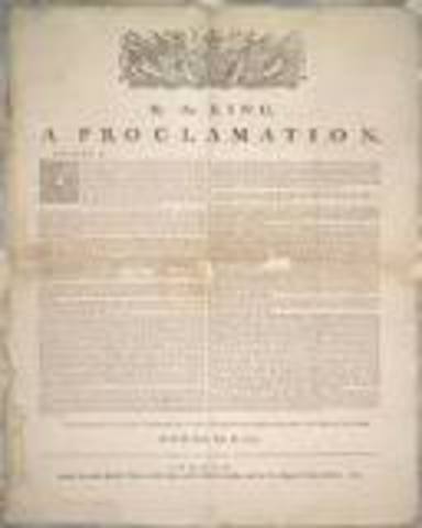 Proclamtion of 1763