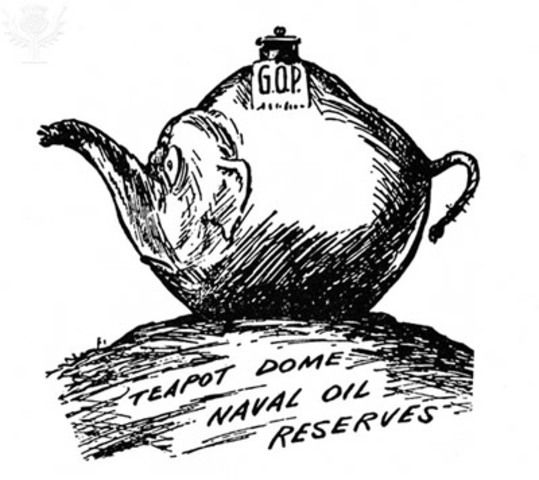 tea pot dome scandal