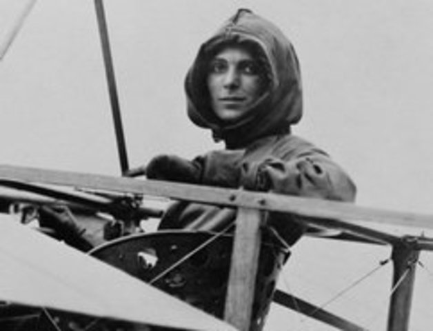 In 1911, Harriet Quimby became the first licensed woman pilot in the United States.
