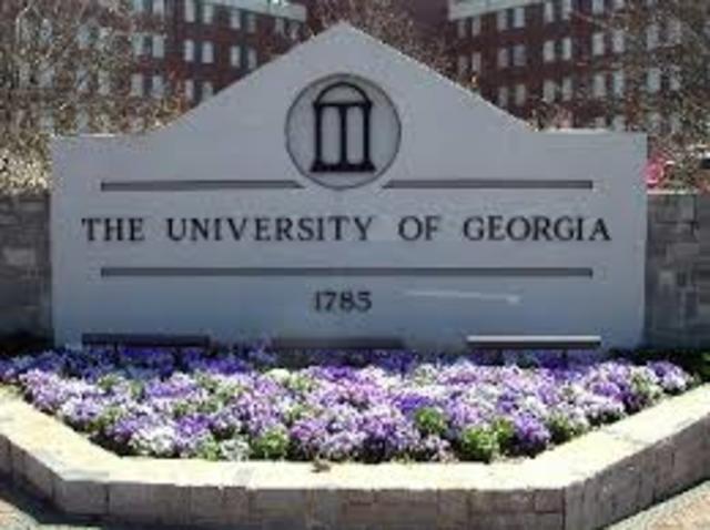University of Georgia founded