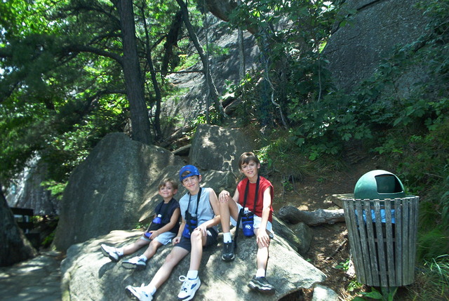 Great Smokey Mountain Railroad and Chimney Rock Mtn
