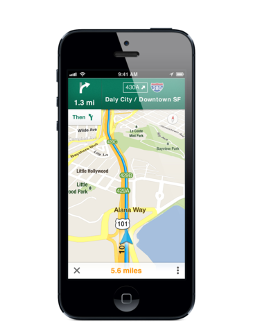 Google Maps Navigation