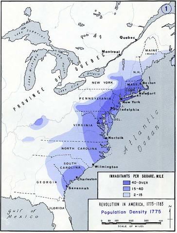 The population in the colonies totals at 2.5 million.