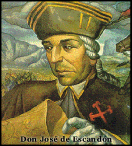 1748, José de Escandón, a military commander from Spain, was given charge of territory running from northern Mexico to the San Antonio River.