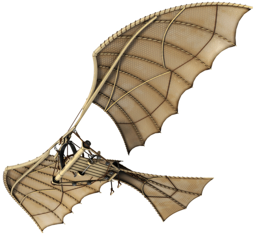 1485 Leonardo da Vinci - The Ornithopter