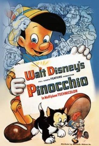 Pinocchio is released in theaters.