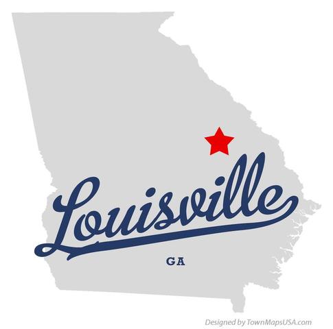 Louisville became the capital of GA.