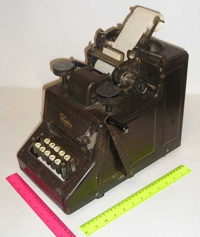 First Mechanical Calculator
