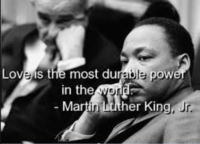 King gives the speech "The Most Durable Power"