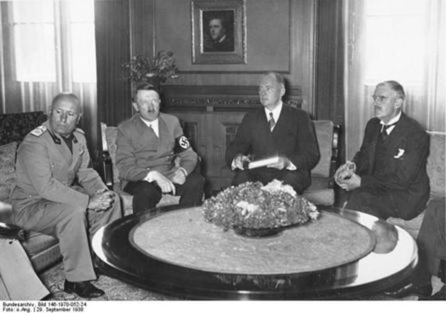 Munich Conference and the Sudetenland