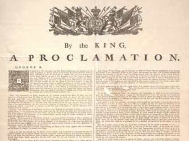Proclamation of 1763
