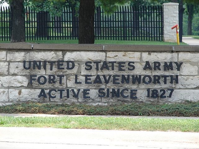 Fort Leavenworth opened