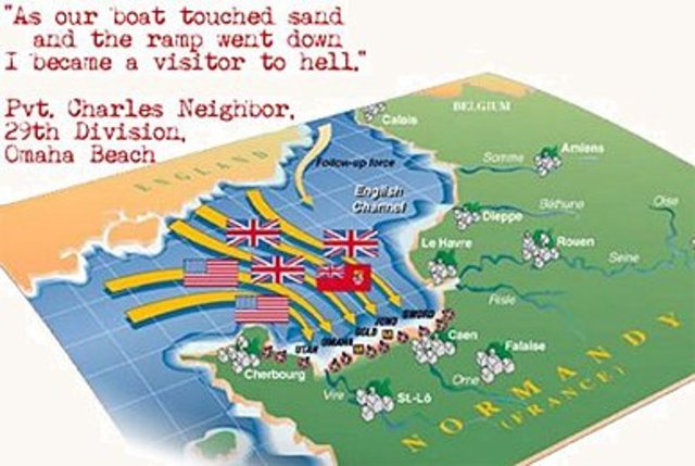 Plans for invasion of France, Operation 'Overlord' are confirmed.
