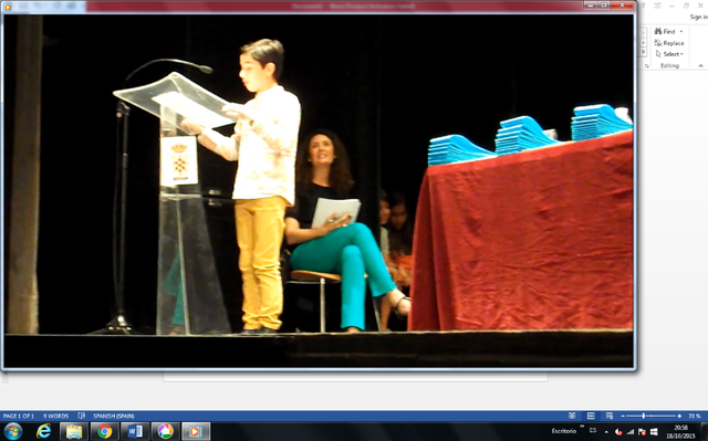 graduación del colegio