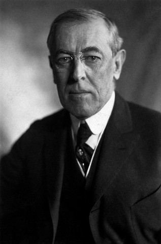Woodrow Wilson is elected president.