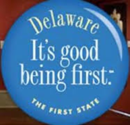 Delare became the first state