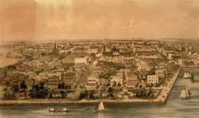 Charles Town was settled in 1670