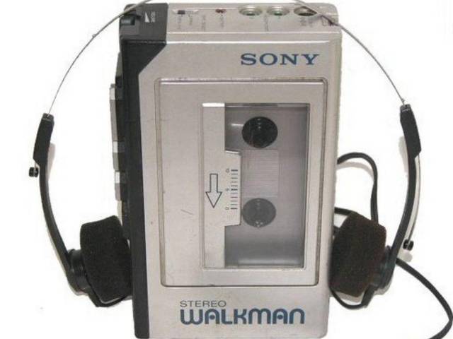 Walkman Audifonos con Cassetera