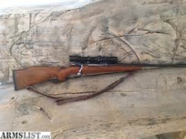 German hunting rifle