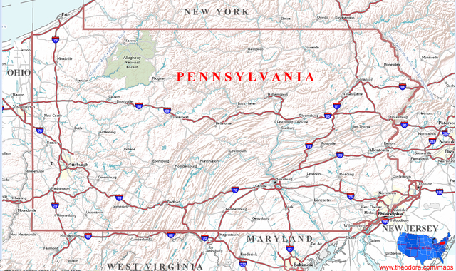 Third largest English colony in America