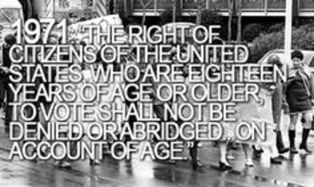 Passing the 26th amendment