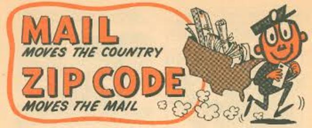 Zip codes invented in the United States.