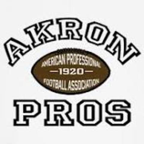 Akron Pros Football Champions