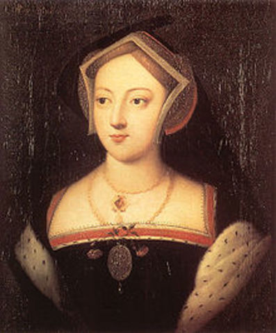 Affair with Mary Boleyn