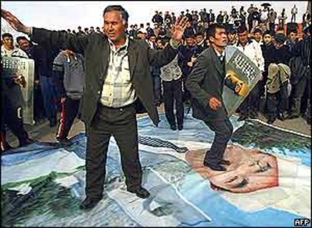 Revolting Against Askar Akayev