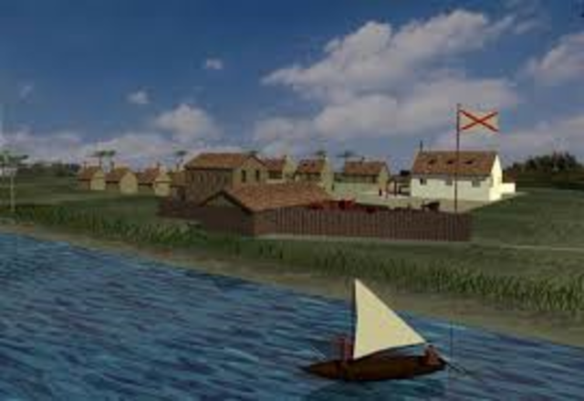 The colony of Santa Elena was established