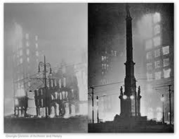 Fire Downtown Augusta