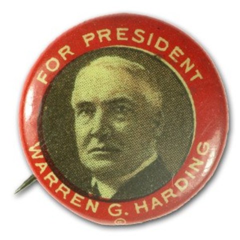 Harding run for president