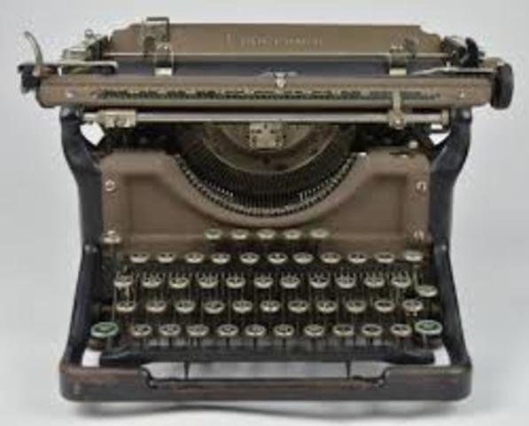 In 1714,englishman,Henry Mill  revises the first typewriter.
