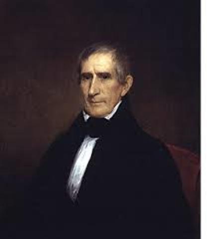 William H. Harrison negotiates 2,500,000 acres of land from the Native Americans