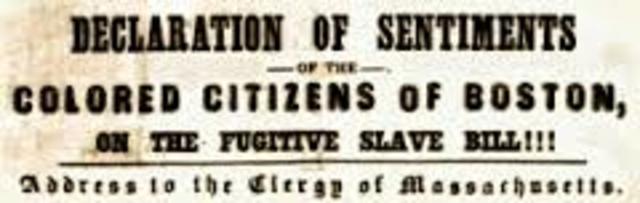 The Declaration of Sentiments