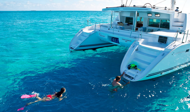 Recorrido en Catamaran